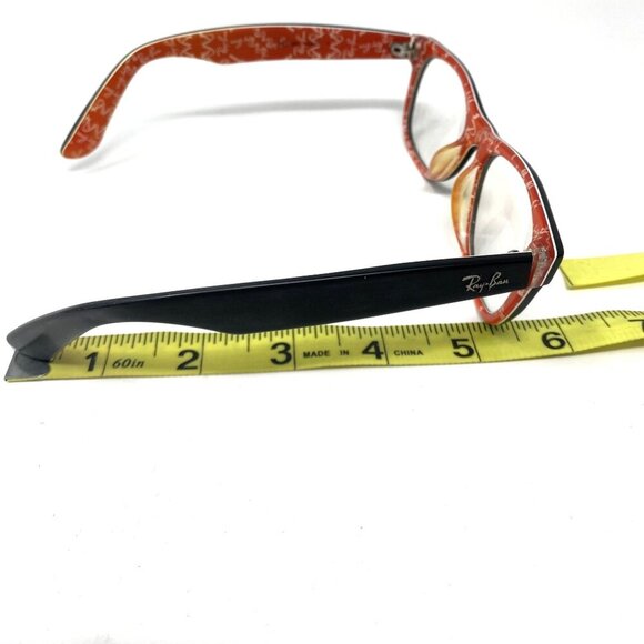 Ray Ban RB 2168F Year 2000's Black Frame Logo Inside Prescription Lenses - Picture 12 of 16